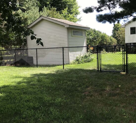 Black Chain Link Fence Mn (5)